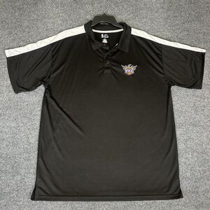 Phoenix Suns Polo Shirt Mens‎ 2XLT Black NBA Majestic Short Sleeve Adult